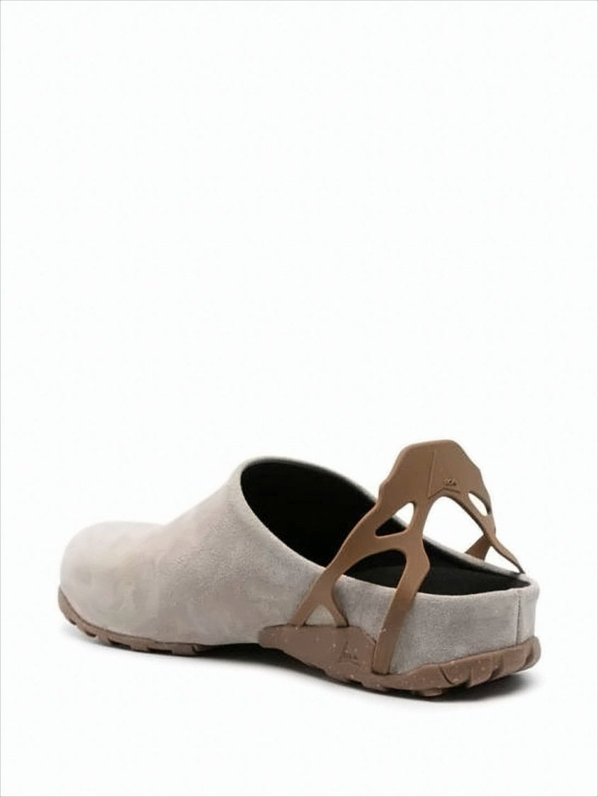 Roa Rounded Toe Shoes With Sculptural Heel Strap