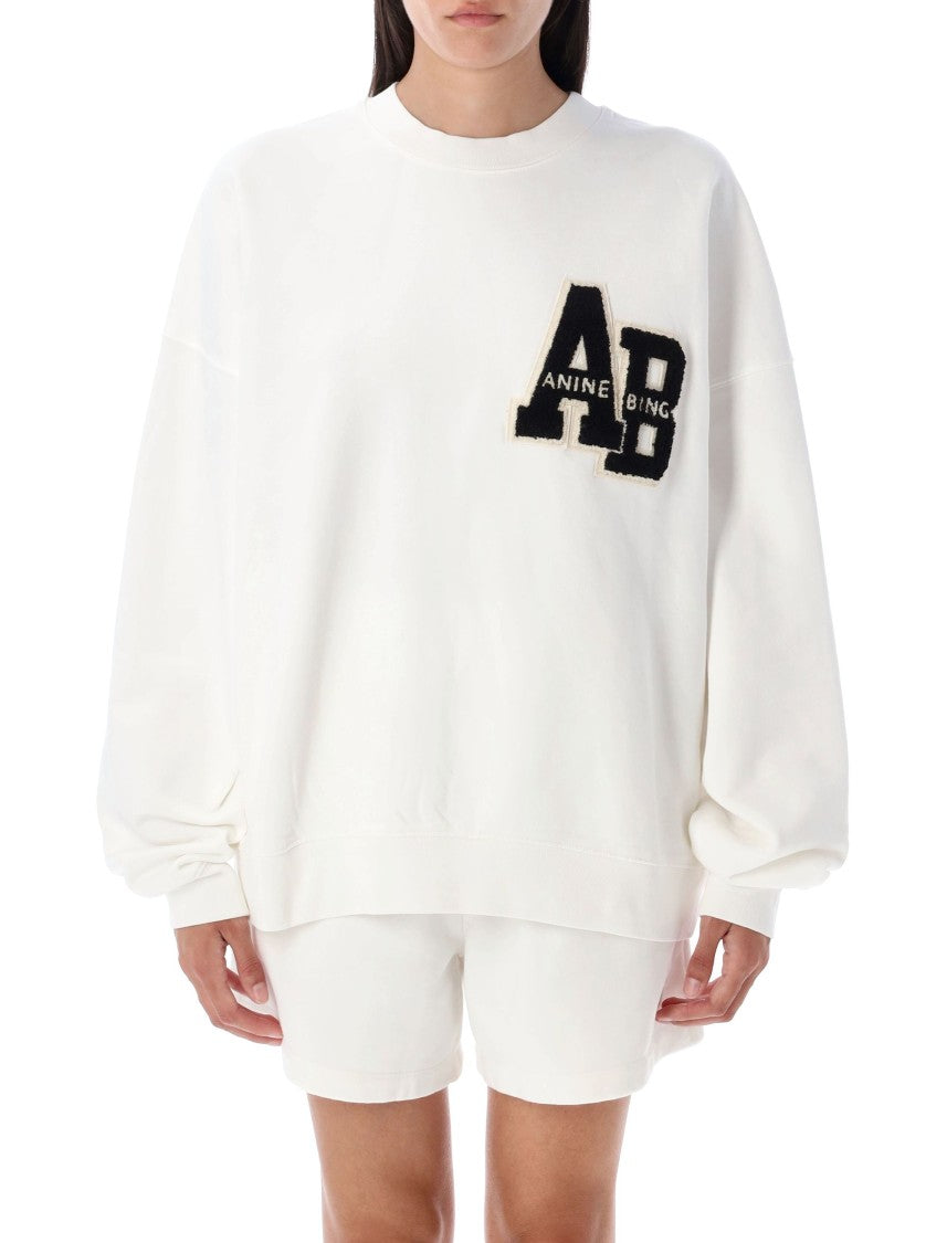 Anine Bing Miles Fleece Over Sweatshirt
