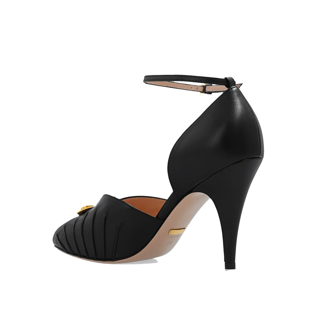 Gucci Black Leather Pumps