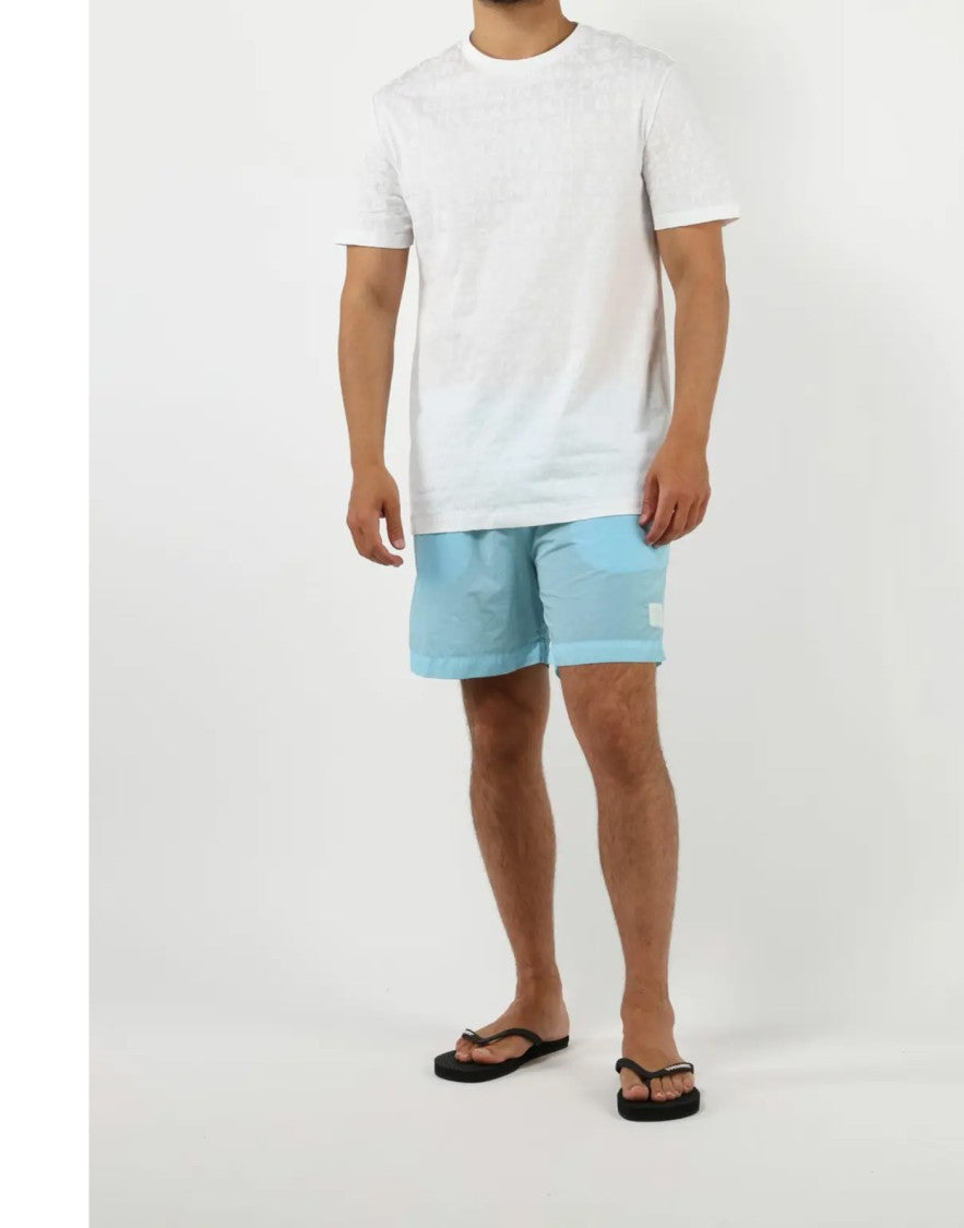 C.P. Company Eco-Chrome R Logo Swim Shorts