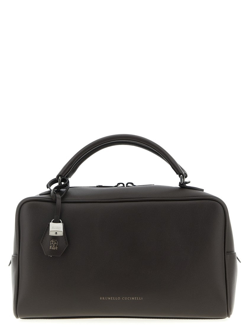Brunello Cucinelli Boston Explorer' Medium Handbag