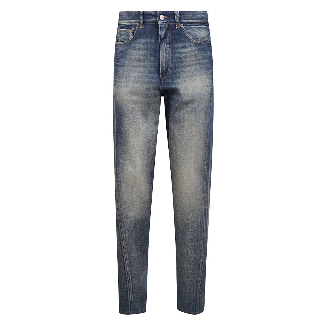 Mm6 By Maison Margiela High-Waist Straight Jeans