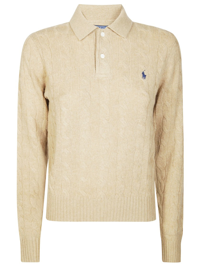 Polo Ralph Lauren Knitted Sweater With Classic Polo Collar