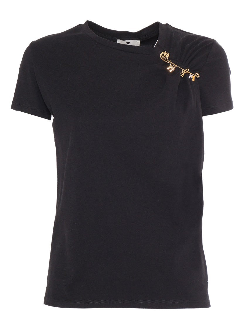 Elisabetta Franchi Classic Black T-Shirt