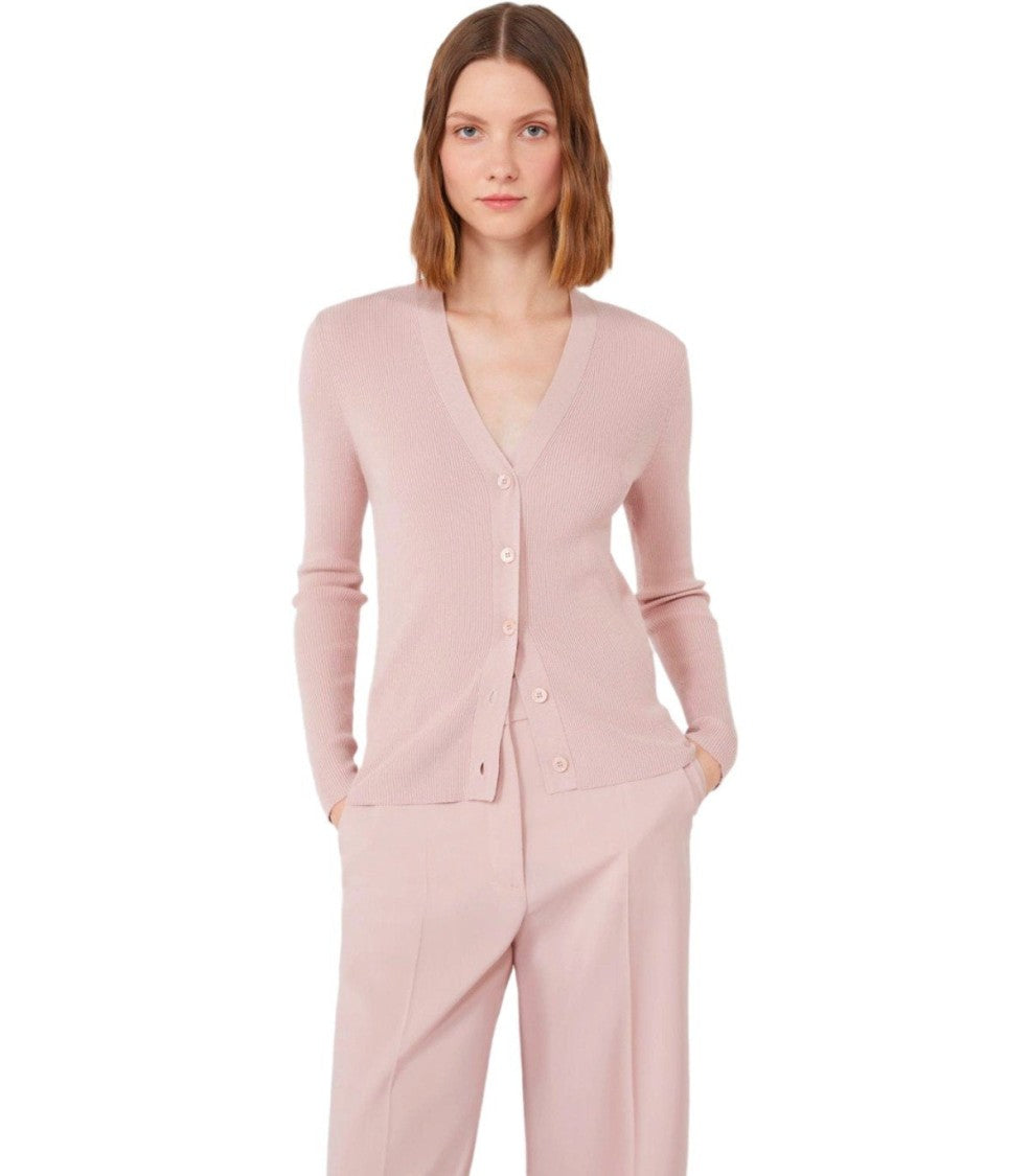Max Mara Gabriel Pink Cardigan