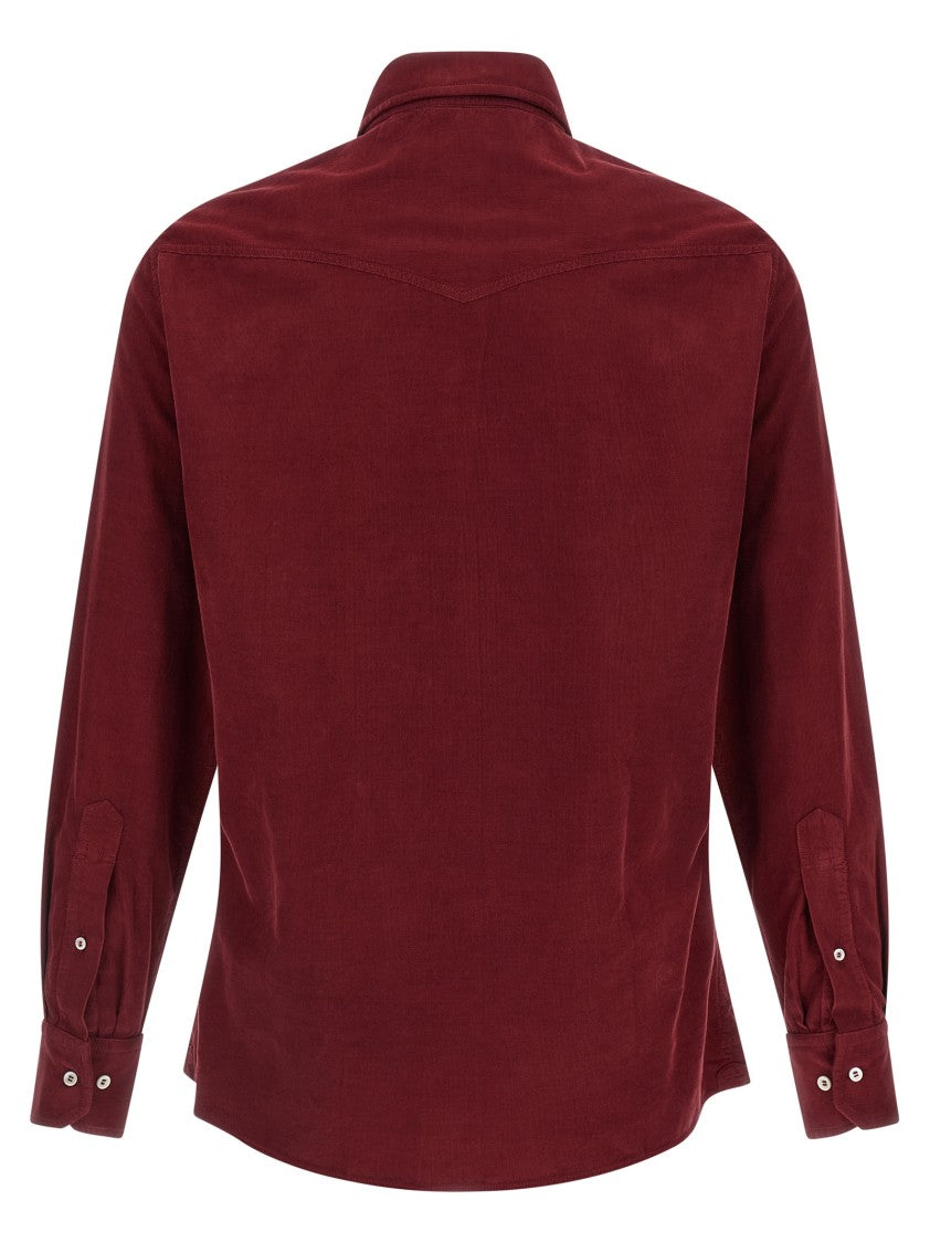 Brunello Cucinelli Corduroy Shirt