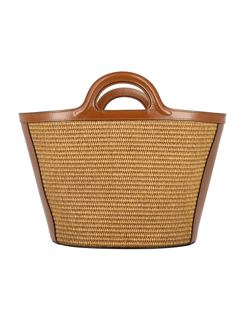 Marni Tropicalia Small Structured Woven Straw Handbag
