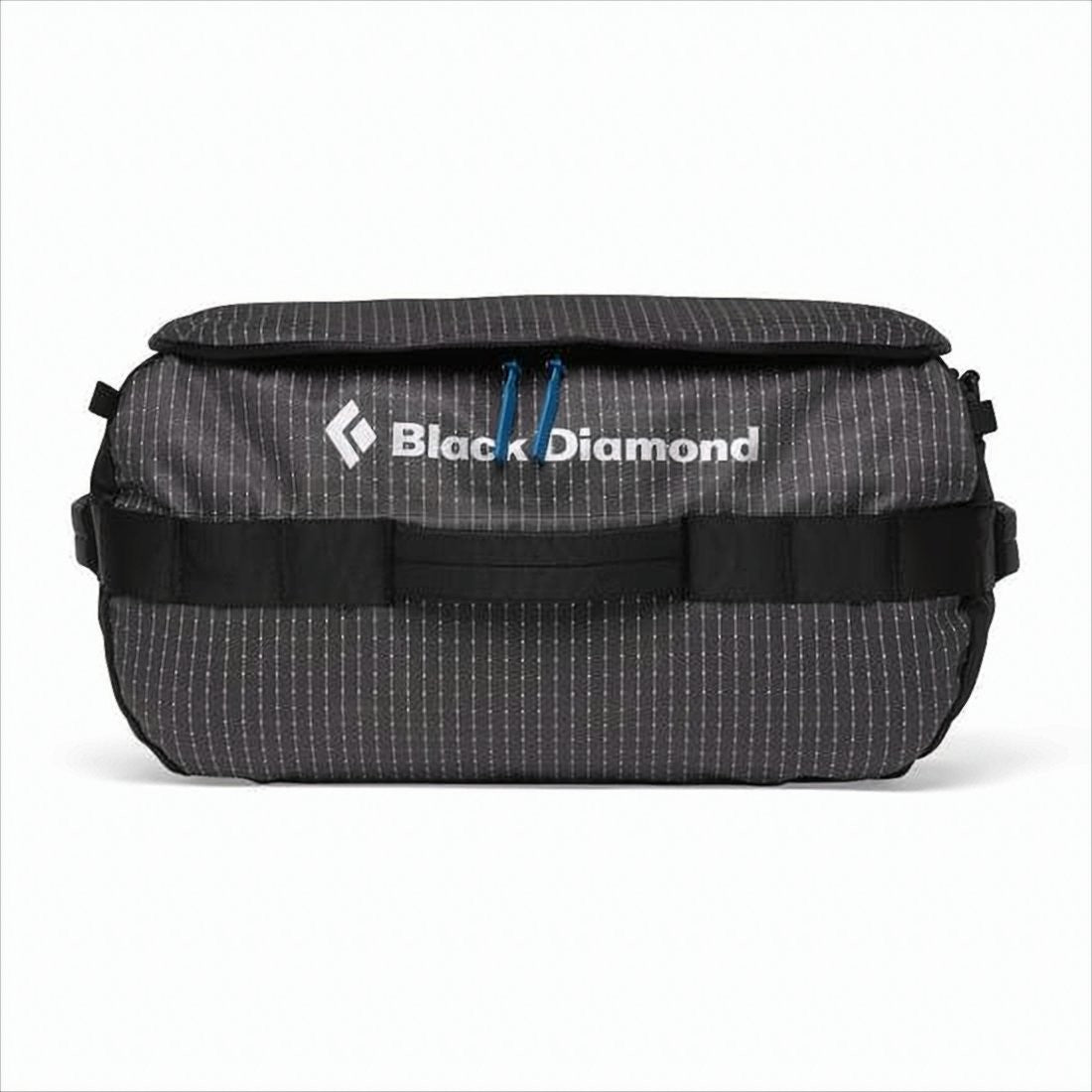 Black Diamond Textured Black Backpack With Carrying Options