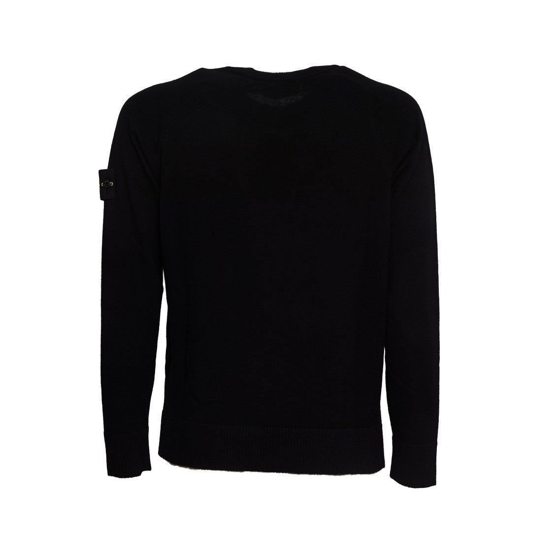 Stone Island Geelong Wool Knit Sweater With Ribbed Details