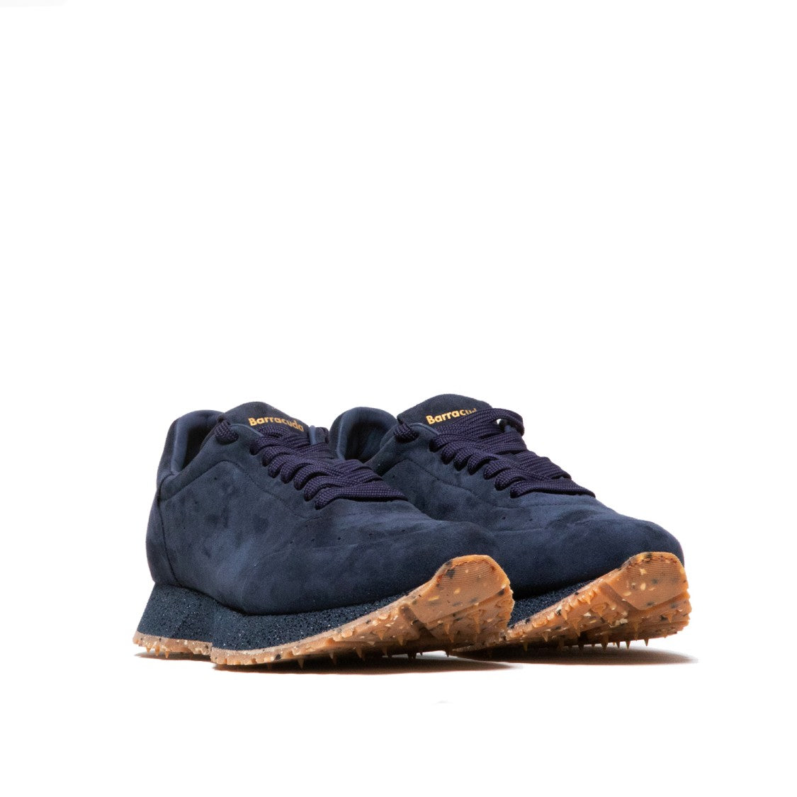Barracuda Blue Suede Rocket Sneakers