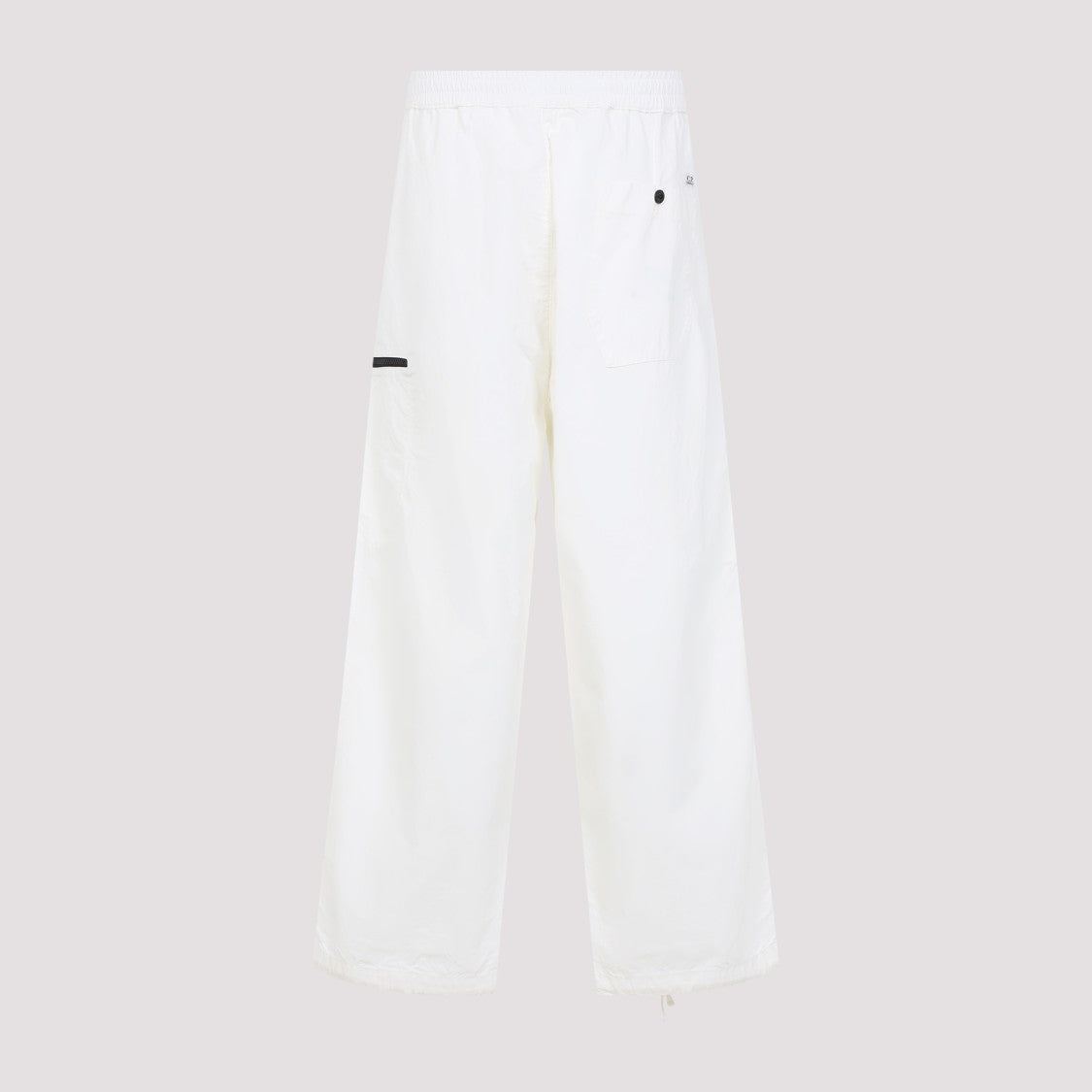 C.P. Company Wide-Leg Cotton Trousers With Design