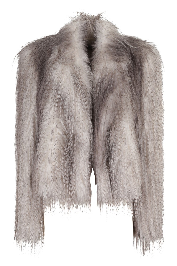 Giuseppe Di Morabito Short Faux Fur Jacket