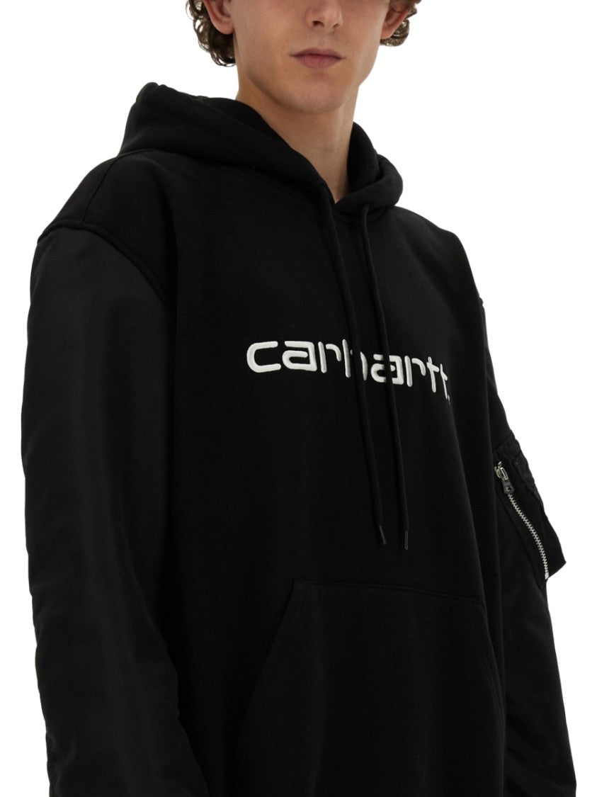 Junya Watanabe Oversized Black Sweatshirt