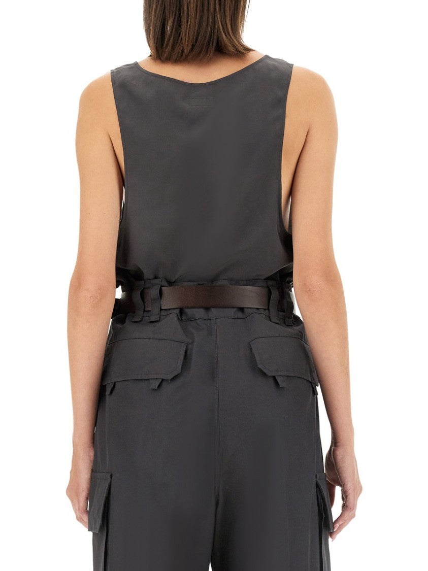 Saint Laurent "Henley" Tank Top