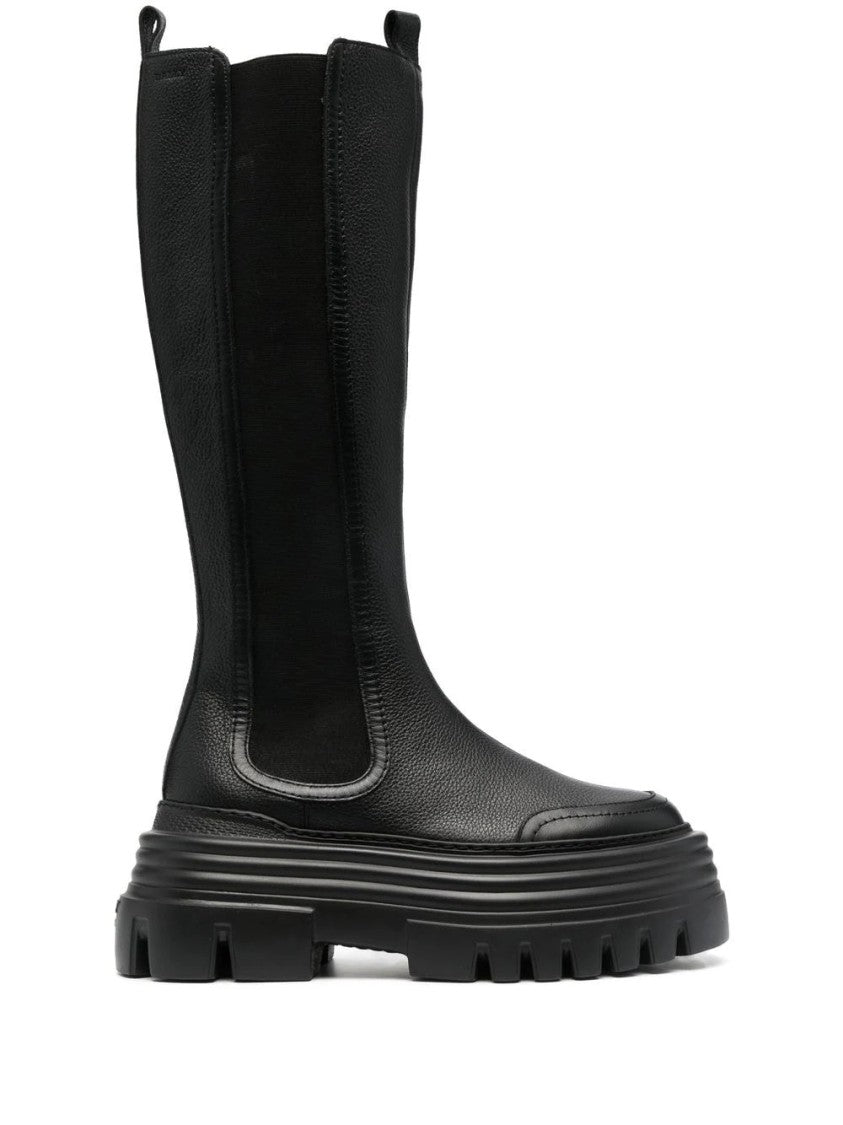 Bally Galeen Calf Grained Boots