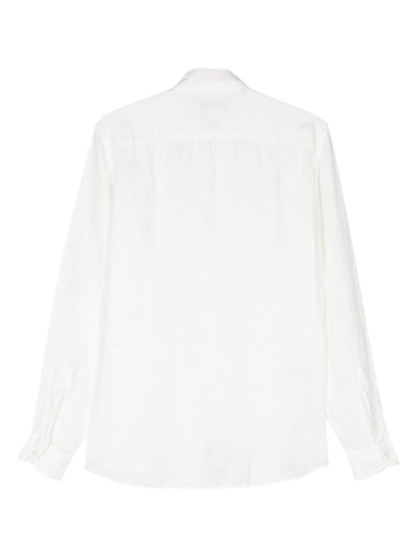Fay Optical White French Collar Shirt