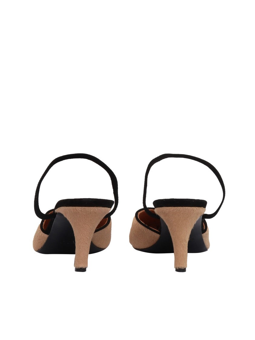 Via Roma 15 Chanel Slingback Pumps With Strap
