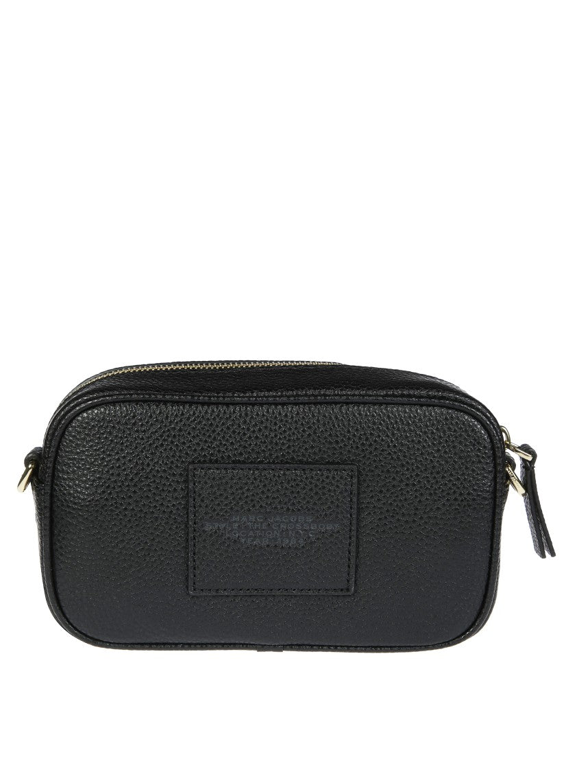 Marc Jacobs Rectangular Textured Leather Crossbody Bag With Gold-Tone Hardware