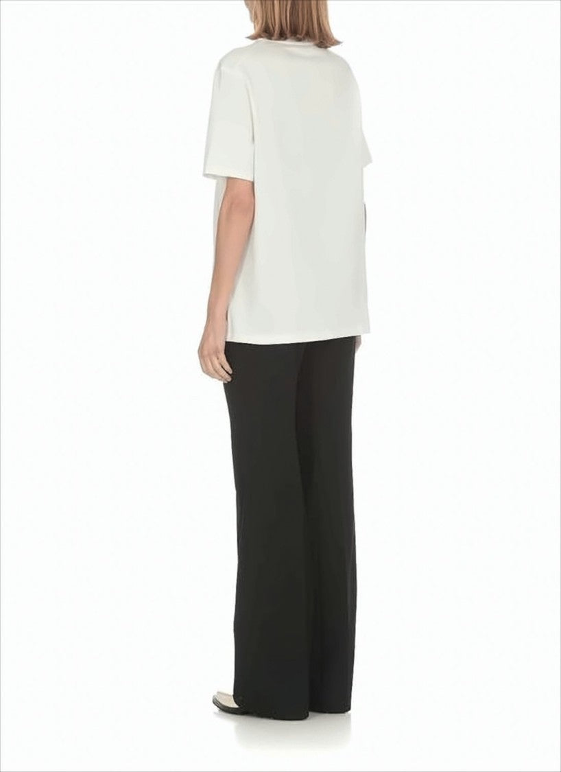 Jil Sander Short-Sleeve T-Shirt With Centered Logo Detail