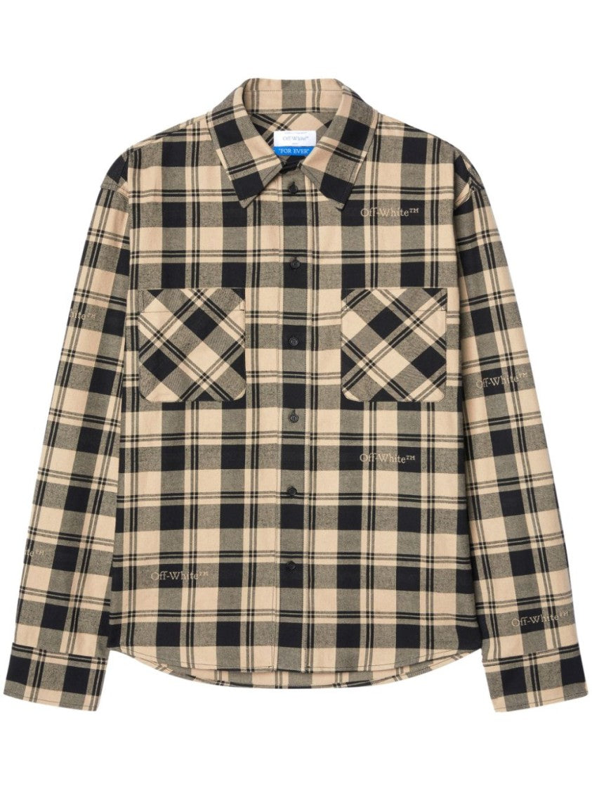 Off-White Shirt With Logo