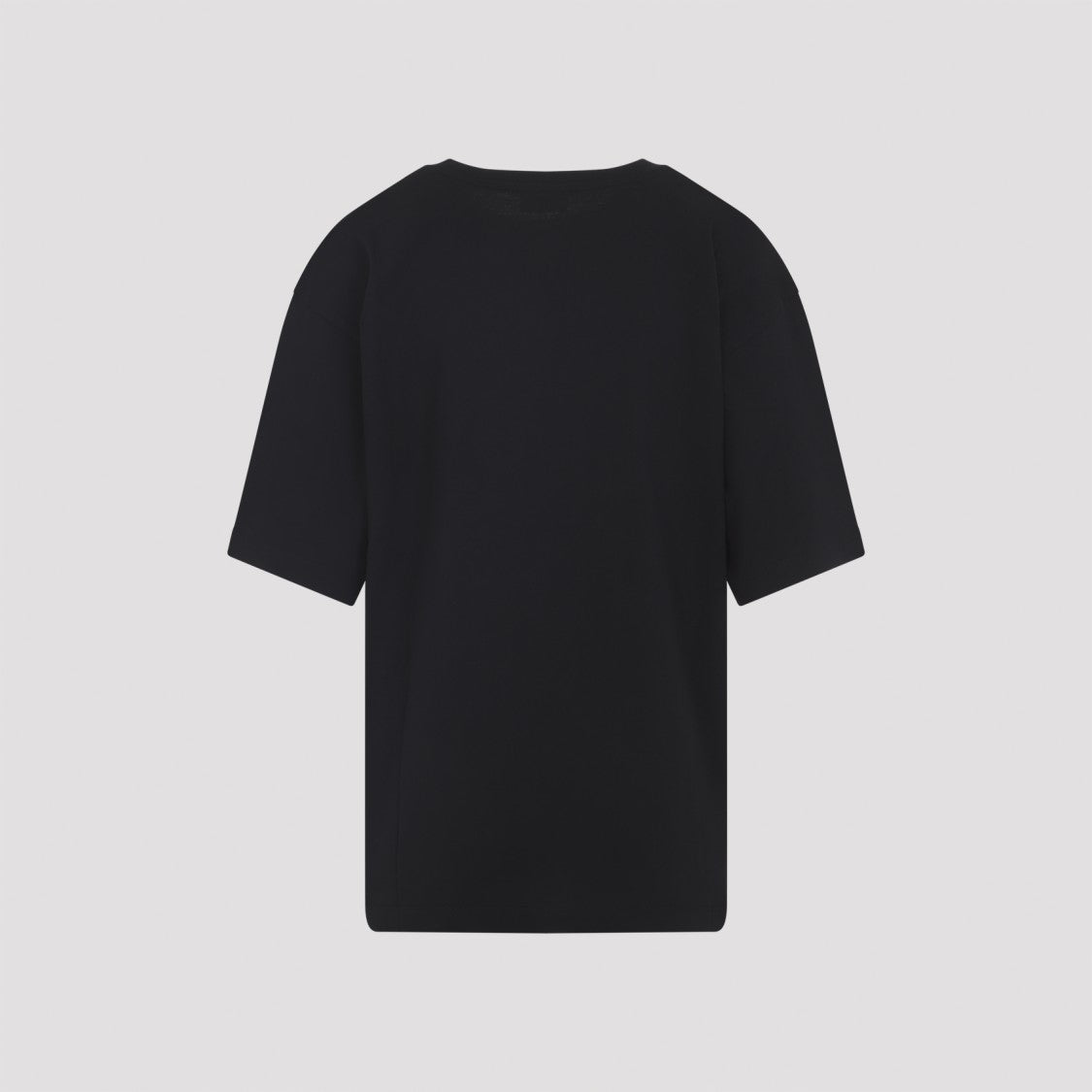 Dries Van Noten 3D Embroidered Black Cotton Hegels T-Shirt
