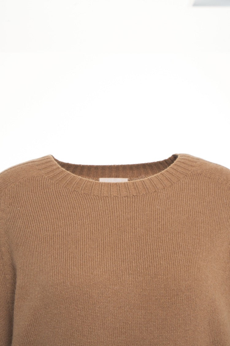 Liu Jo Knit Sweater With Heart Embroidery