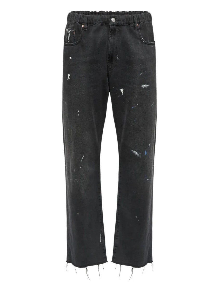 Mm6 By Maison Margiela Distressed Jeans