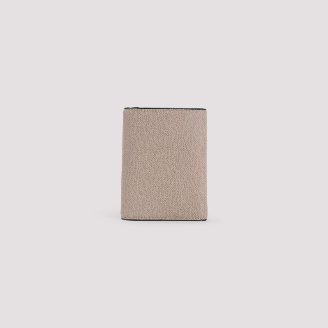 Valextra Compact Beige Calf Leather Valextra Iside Wallet
