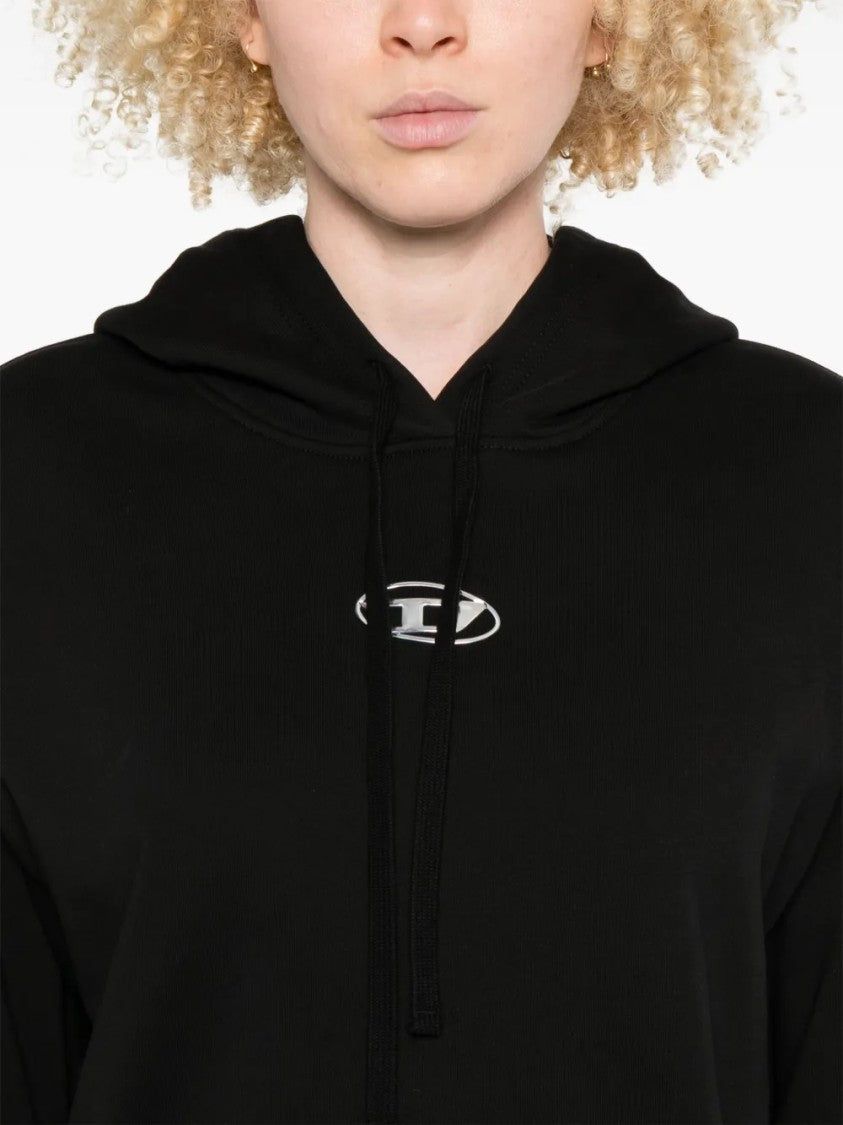 Diesel Relaxed-Fit Hoodie With Kangaroo Pocket And Drawstring Hood