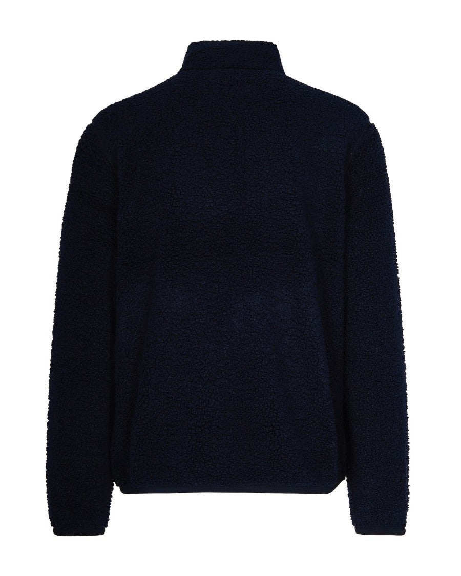 K-Way Blue Depth Pascal Sherpa Polar Double Jacket