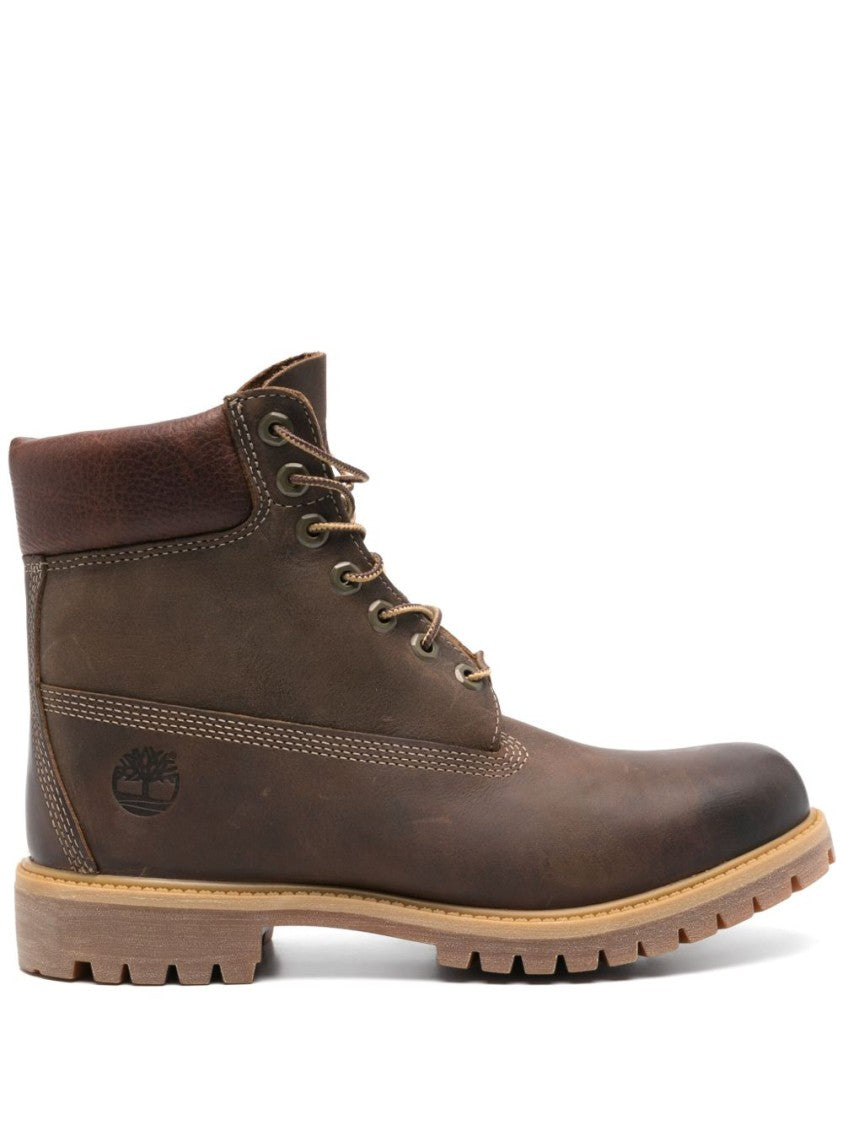 Timberland Rugged Brown Ankle Boots