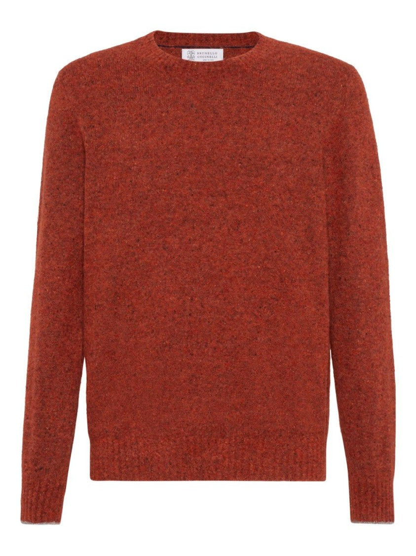 Brunello Cucinelli Ribbed Cuff Sweater With Timeless Design