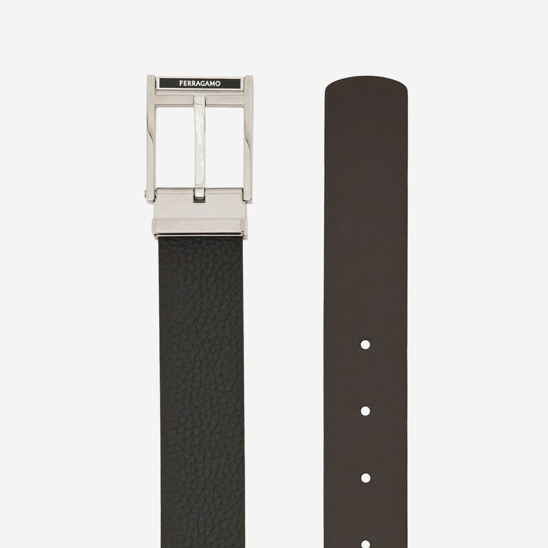 Salvatore Ferragamo Leather Embroidered Belt