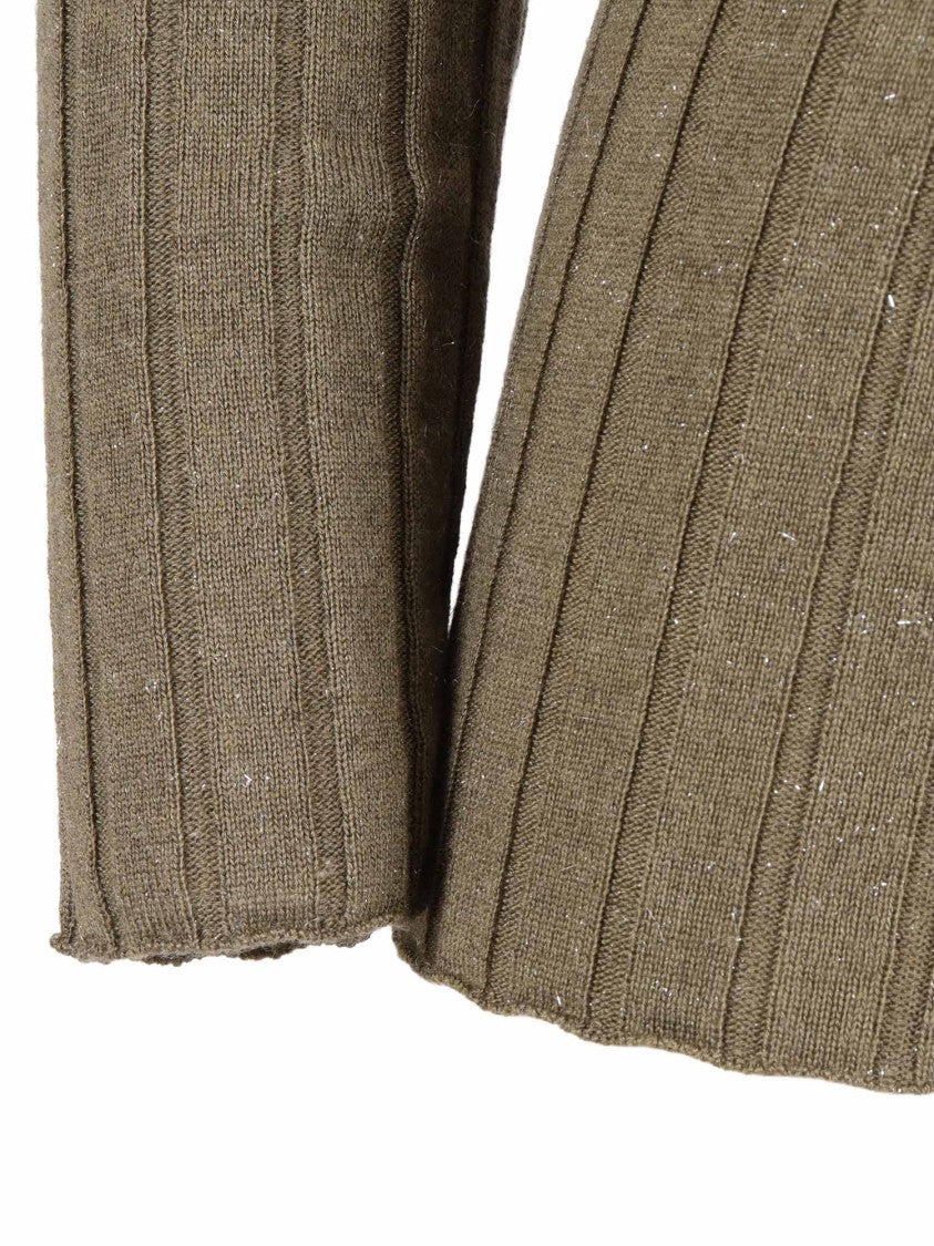 Peserico Relaxed Fit Neutrals Knitted Sweater