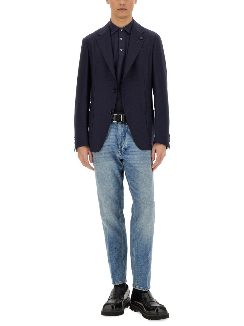 Lardini Single-Breasted Jacket
