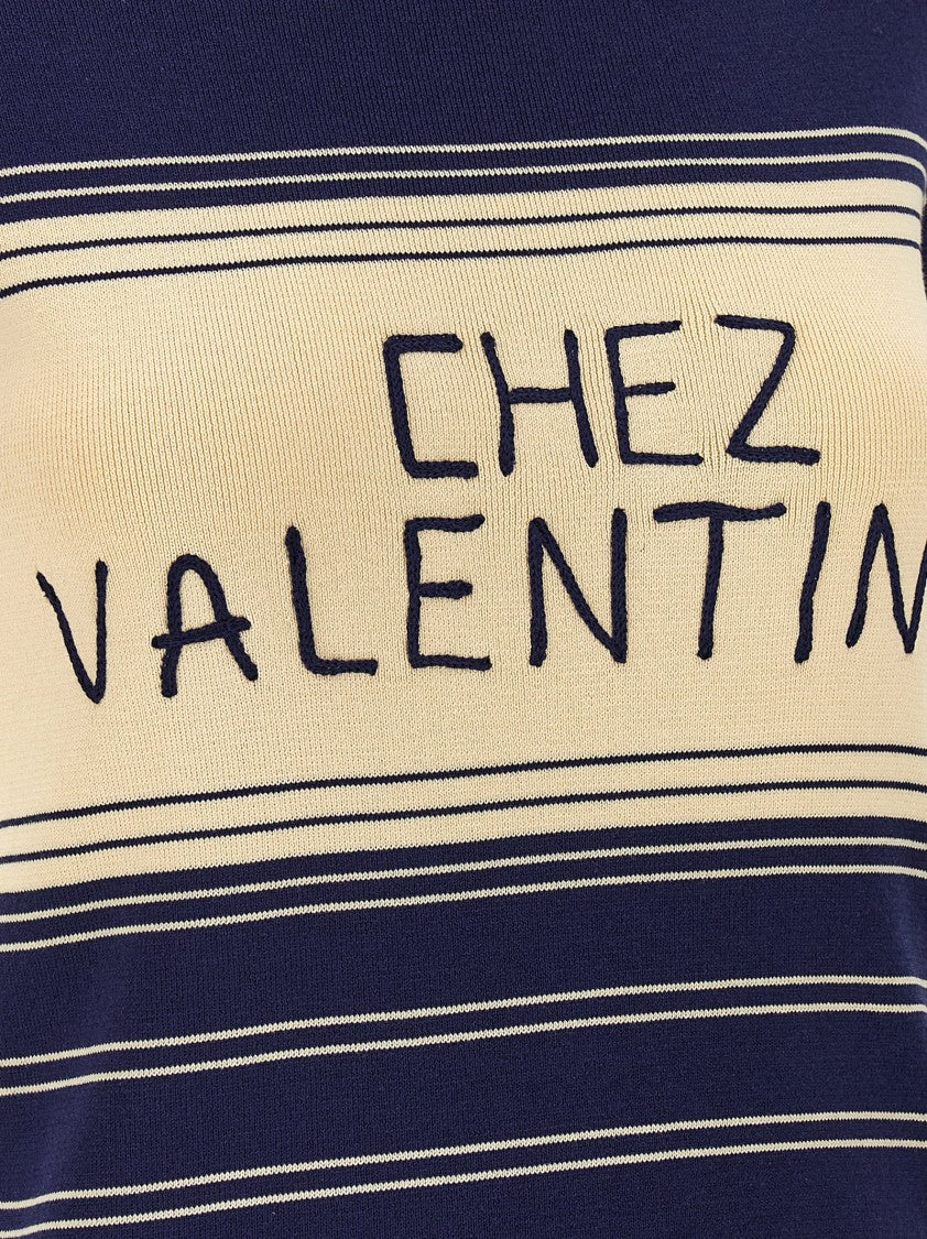 Valentino Garavani Fitted Cotton Knit T-Shirt