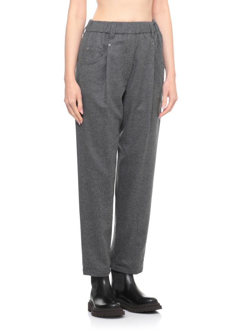 Brunello Cucinelli Virgin Wool And Cashmere Pants