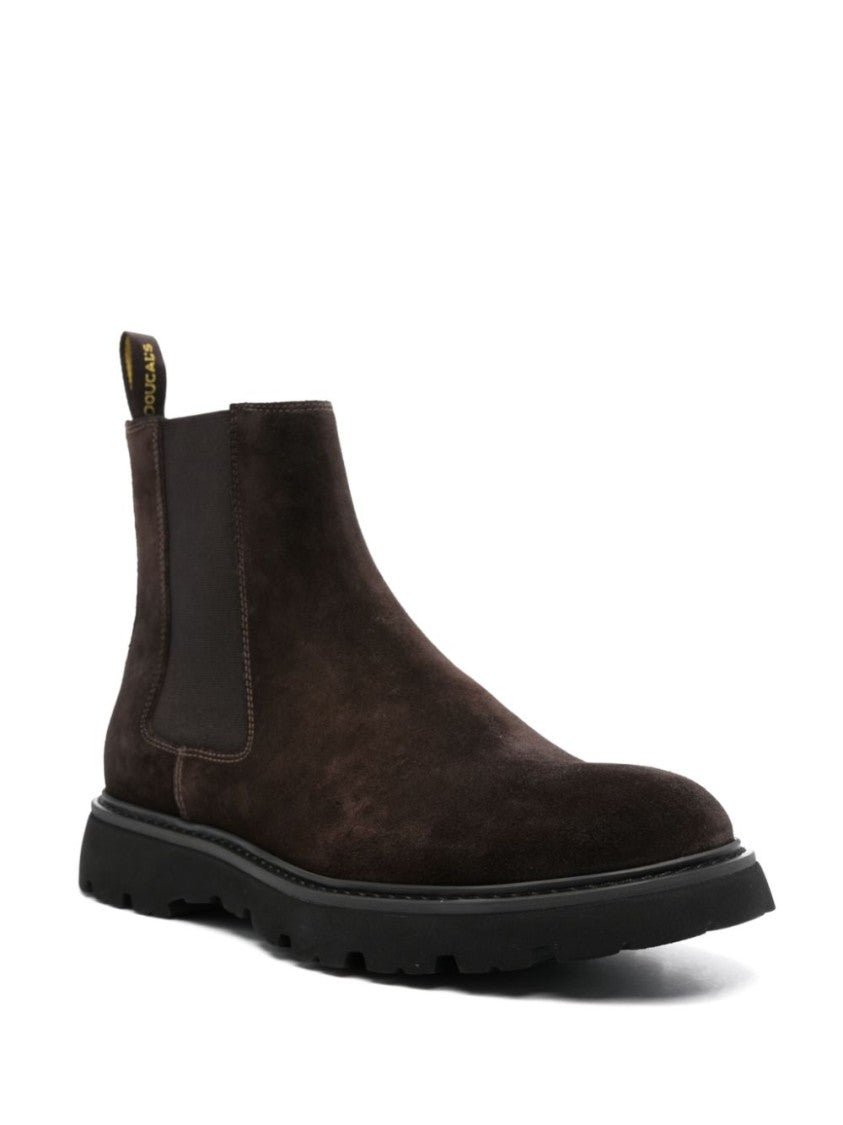 Doucal's Ankle Boots With Smooth Cow Leather