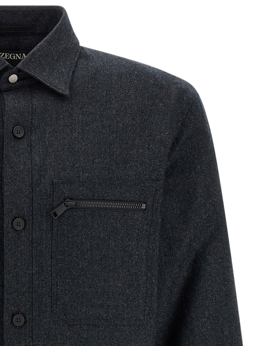 Zegna Techmerino Overshirt