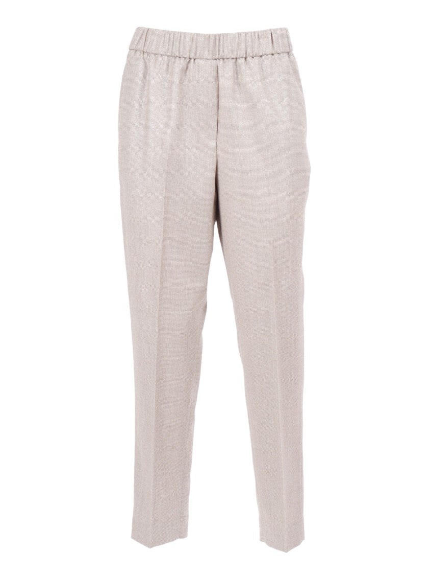 Peserico Tailored Trousers With Textured Detailing