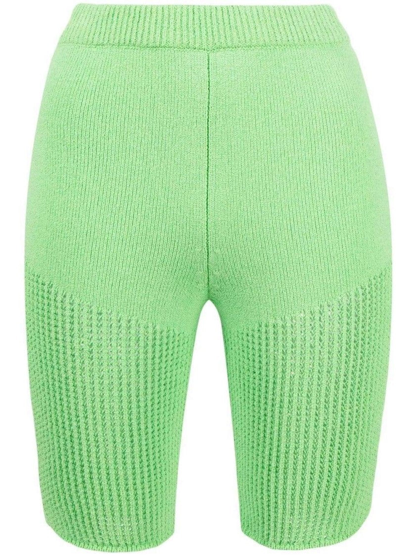 Nanushka Crochet Cycling Shorts