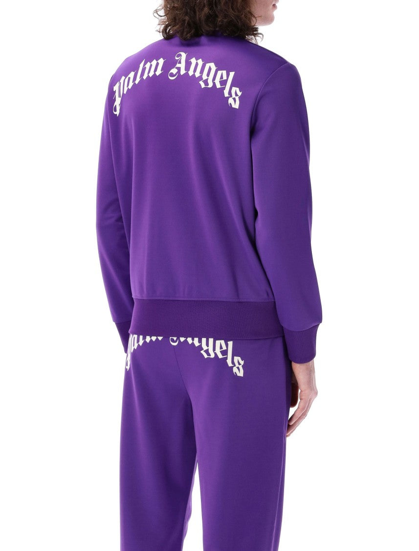 Palm Angels Back Curved Logo Track Jacket