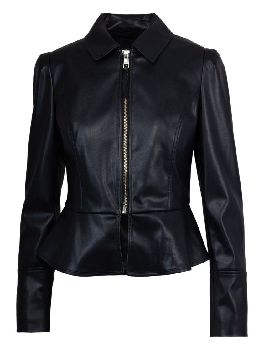 Liu Jo Fitted Peplum Hem Jacket