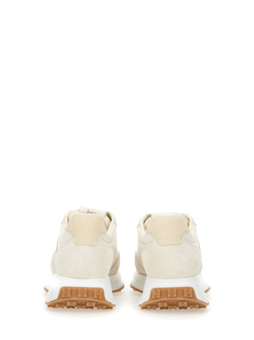 Hogan Textured Leather Sneakers