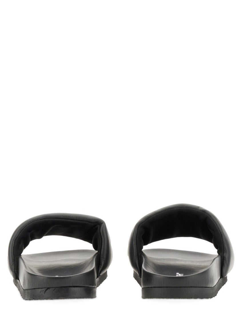 Ambush Padded Leather Slide Sandal