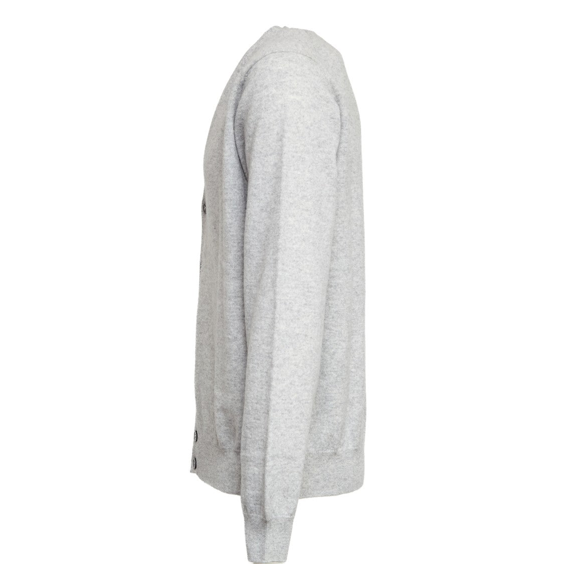 Filippo De Laurentiis Long-Sleeved Wool And Cashmere Cardigan With Button Closure