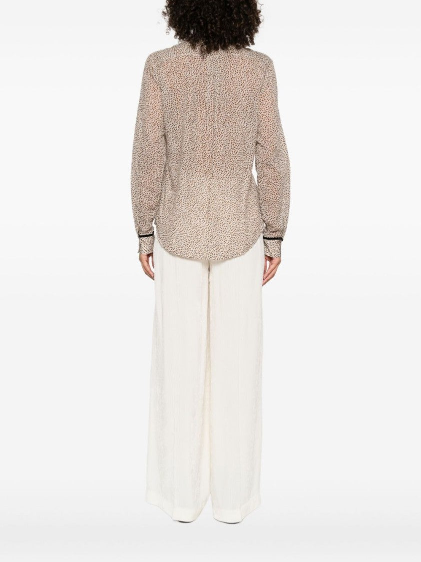 Forte Forte Brown Cotton-Silk Blend Blouse