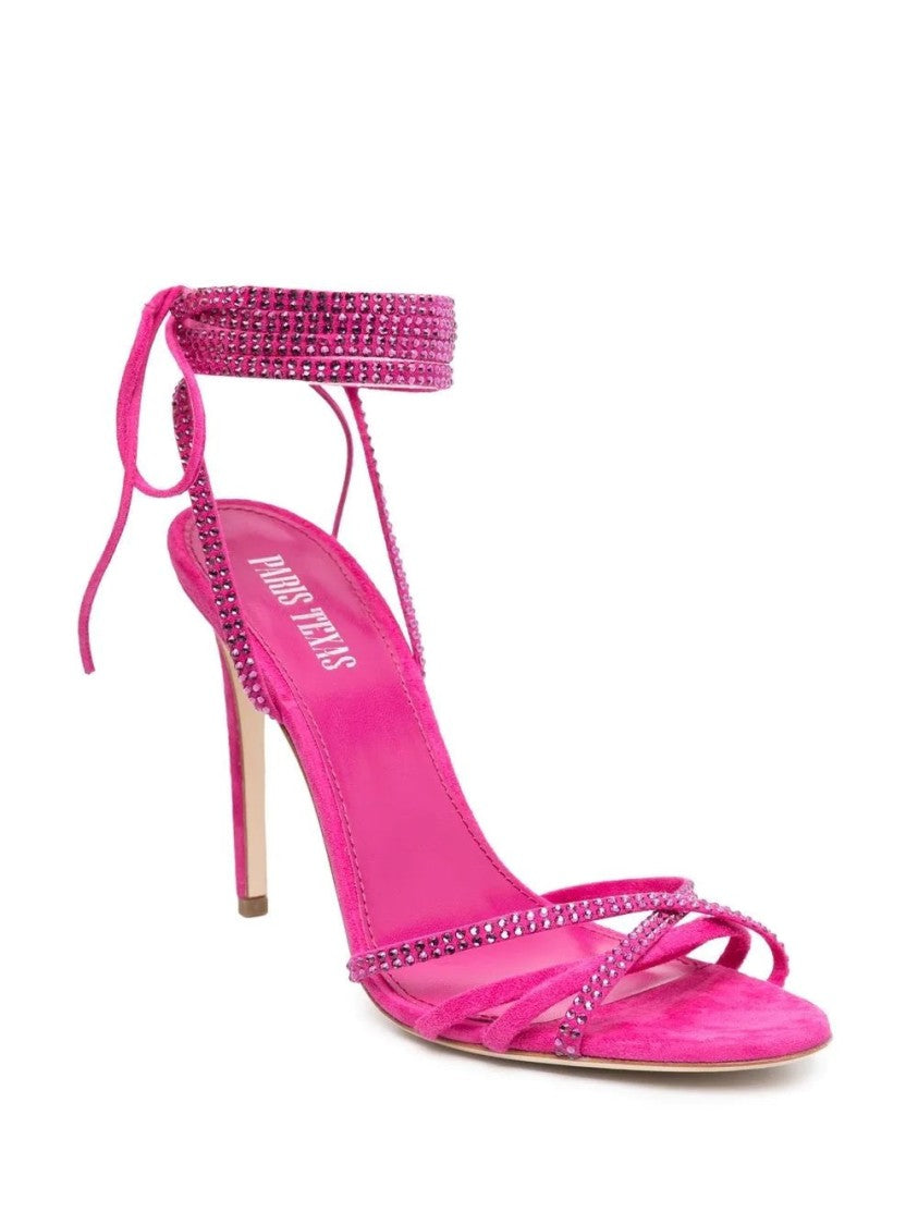Paris Texas Holly Nicole Lace Up Sandal