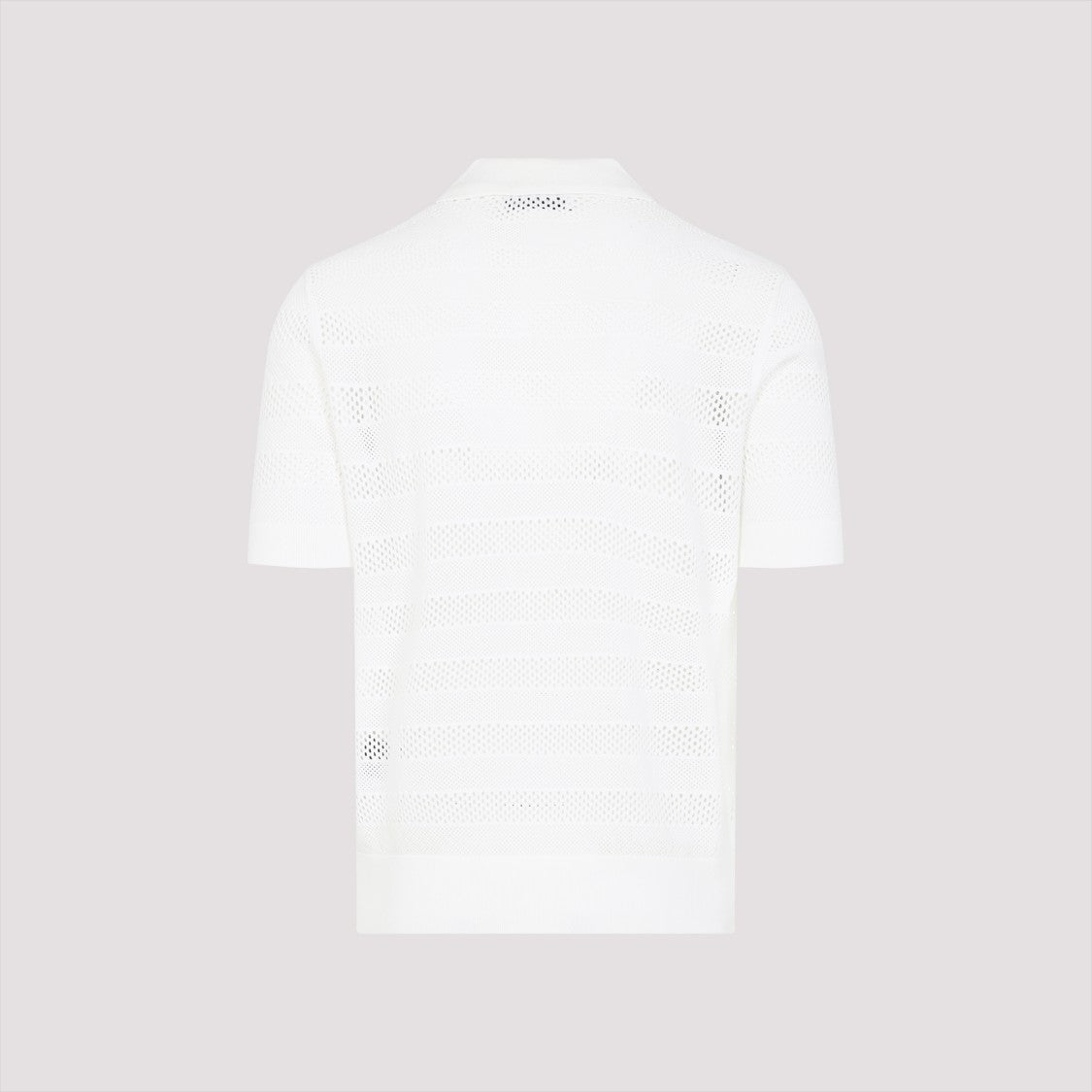 Dries Van Noten Mercy White Viscose Polo