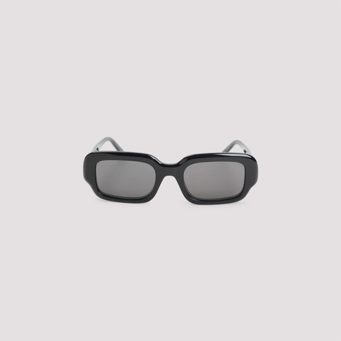 Loewe Rectangular Slim Black Acetate Sunglasses